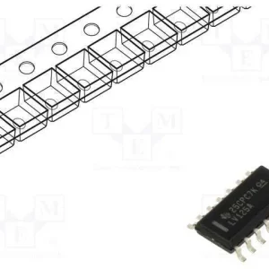 Ic: Digital, Bus Buffer, Ch: 4, Smd, So14, Out: 3.