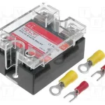 Relé: Semicondutores, Ucom: 90÷250vac, 25a, 24÷28.