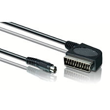 Cabo Scart Macho / S-Video Macho 1.5m Philips