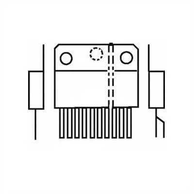 TDA1521A CIRCUITO INTEGRADO