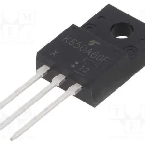 Transístor: N-Mosfet, Unipolar, 600v, 11a, Idm: 4.