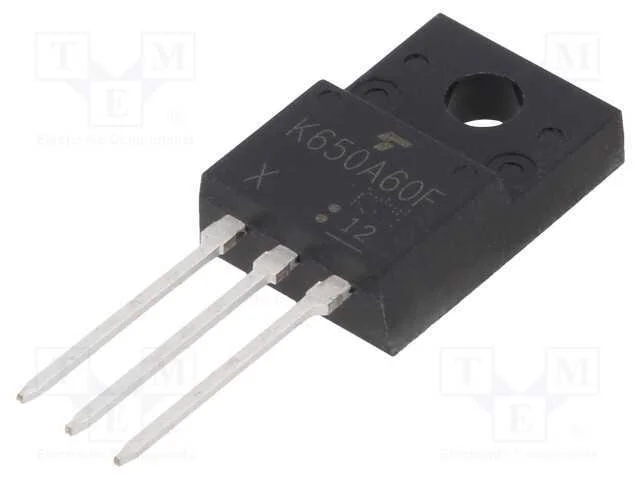 Transístor: N-Mosfet, Unipolar, 600v, 11a, Idm: 4.