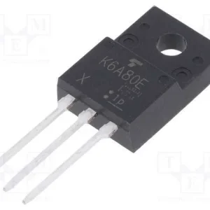 Transístor: N-Mosfet, Unipolar, 800v, 6a, Idm: 18.
