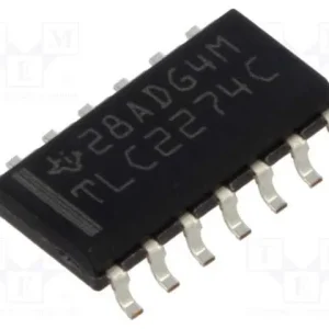 Ic: Amplificador Operacional, 2,2mhz, Ch: 4, So14.