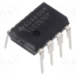 Ic: Amplificador Operacional, 1,7mhz, Ch: 1, Dip8.