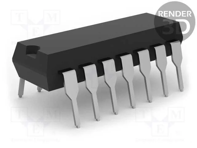 Ic: Comparador, Low-Power, Cmp: 4, 3÷16v, Tht, Di.