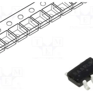 Ic: Fonte de Tensão de Referência, 1,24v, ±1%, Ts.