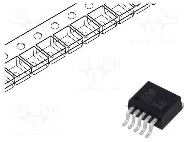 Ic: Pmic, Conversor Dc/Dc, Uent: 4,5÷40vdc, Usai:.