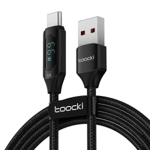 Toocki Cabo Usb A-C, 1m, 66w Preto