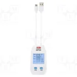 Verificador: Tomadas Usb. Lcd. Vdc: 4÷24v. 10mvdc.