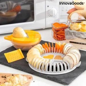 Conjunto para Fritar Batatas No Micro-Ondas com L.