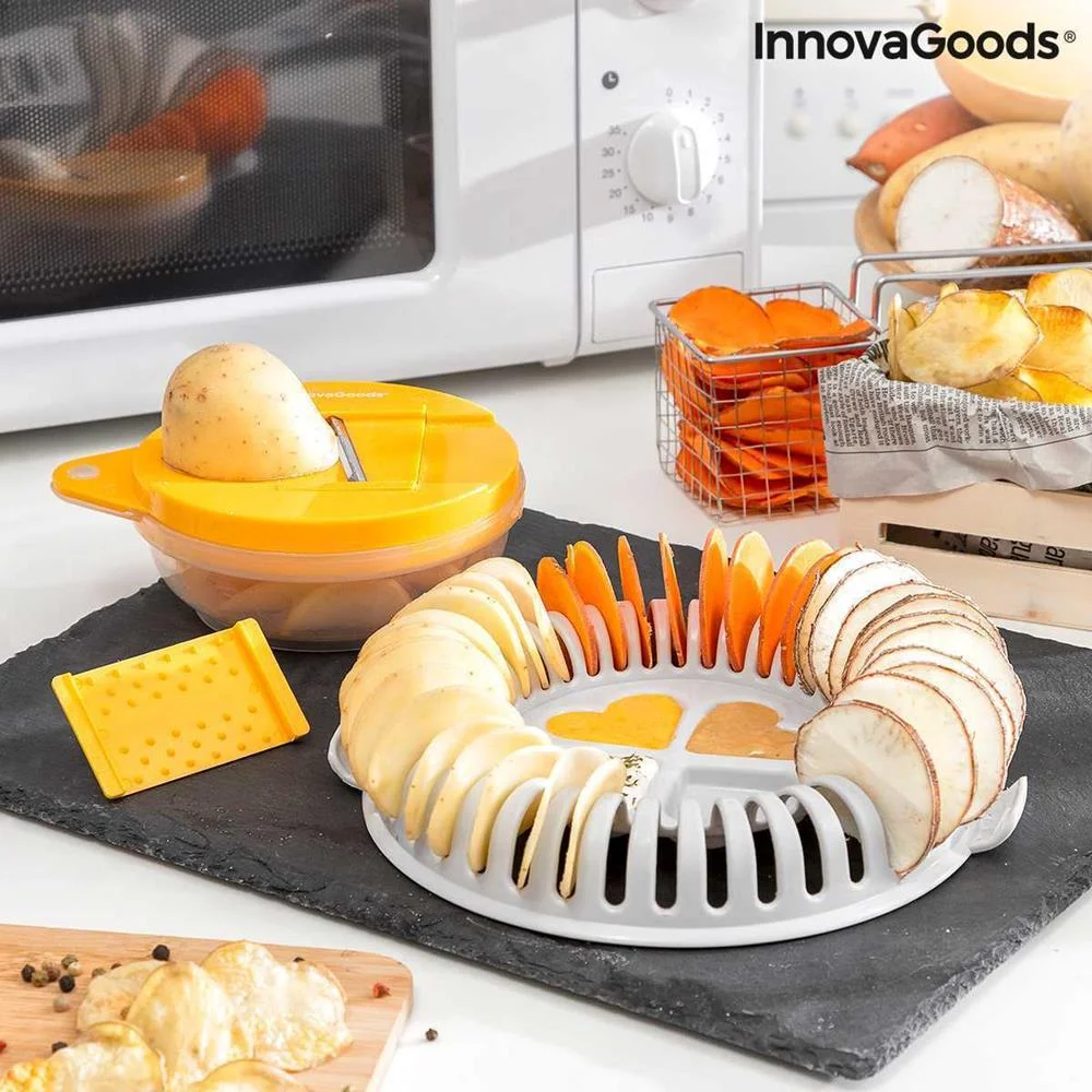 Conjunto para Fritar Batatas No Micro-Ondas com L.