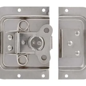 Fecho Metálico Branco (171x126mm) - Hq Power