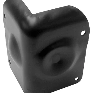 Speaker Cabinet Corner  Black Metal  50 X 70mm X .