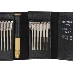 Conjunto de Mini Chave de Precisão Cr-V 12-Em-1