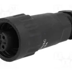 Ficha, Wa22, Fêmea, Pin: 4, 3+Pe, Ip67, 5÷6,5mm, .