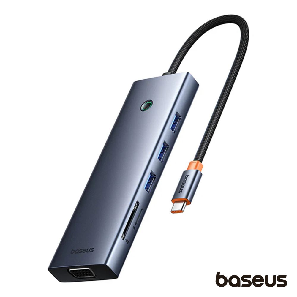 Hub USB-C 10 em 1 4K PD 100W UltraJoy Series BASEUS