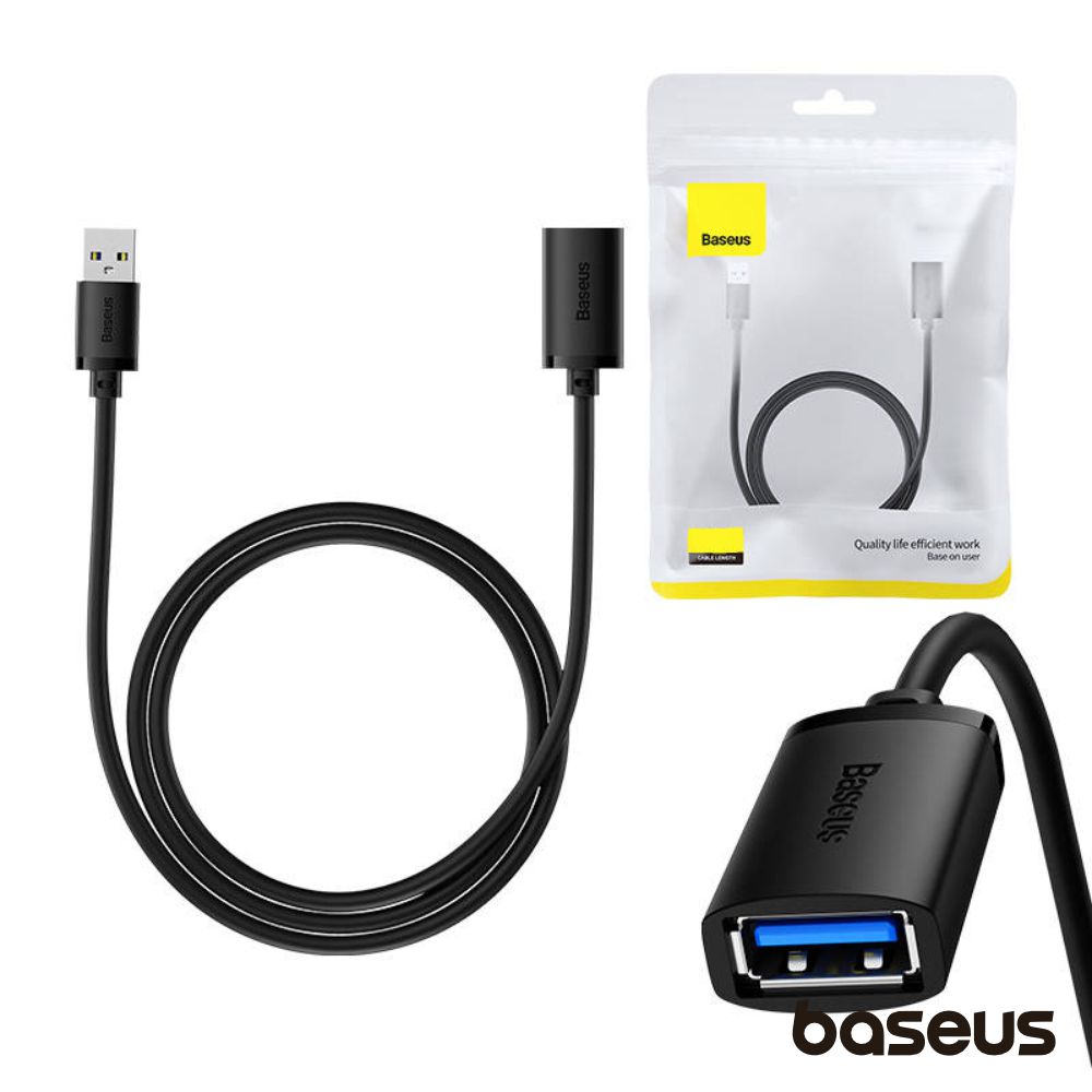 Cabo USB-A 3.0 Macho / USB-A Fêmea 2m Airjoy BASEUS