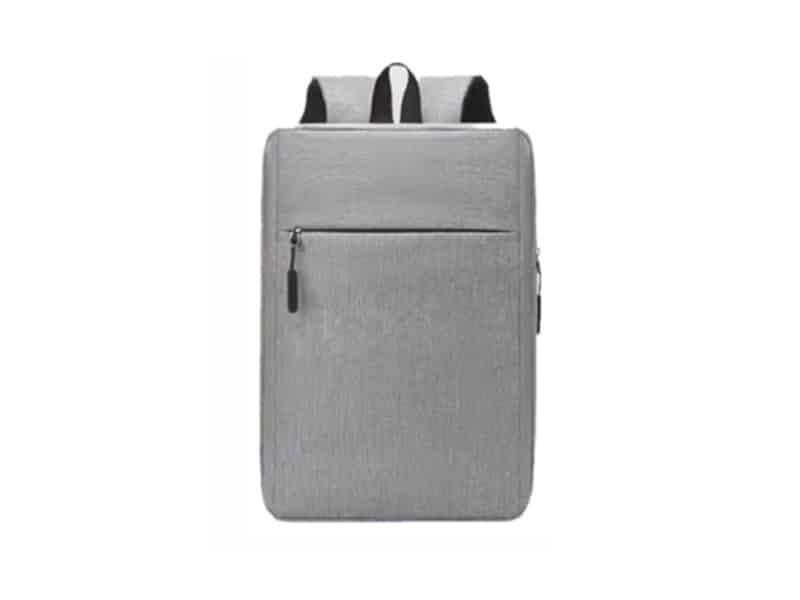 Mochila Multifuncional Cinzento Novoteck BAG-006 com Compartimentos e Design Contemporâneo
