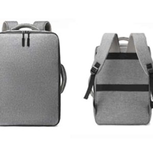 Mochila Cinzento Novoteck BAG-013 - Versatilidade e Organização para o Dia a Dia