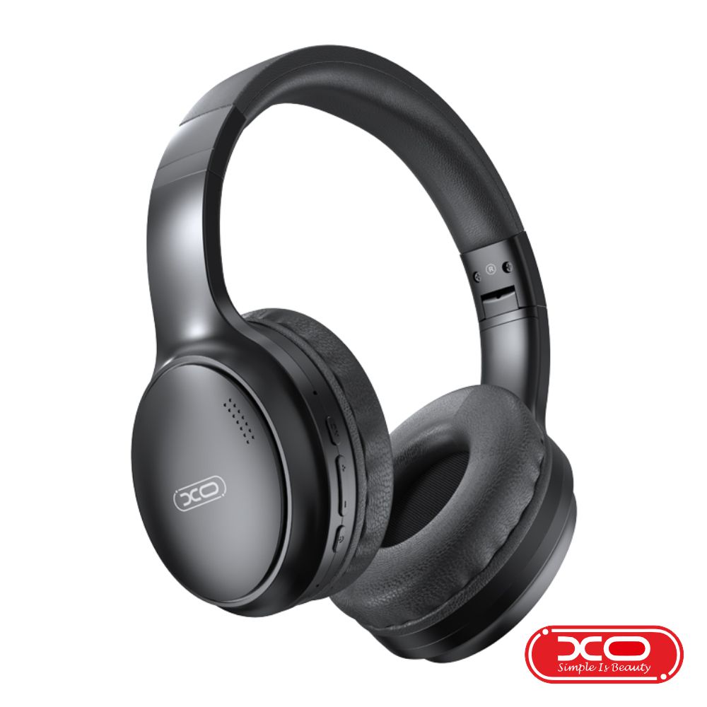 Auscultadores S/ Fios Stereo AUX Bluetooth 5.3+EDR Preto XO