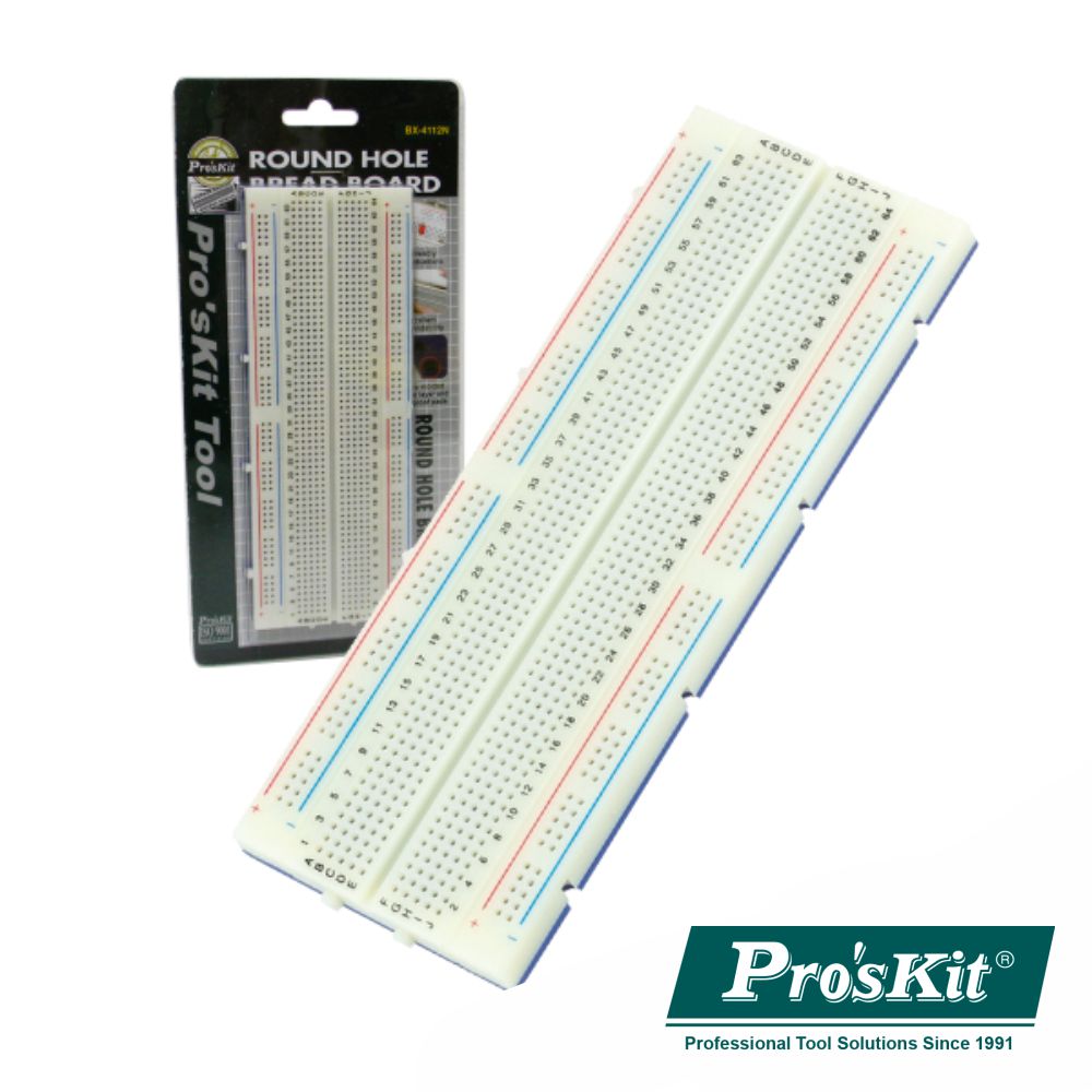 PLACA DE ENSAIO MULTIFUNÇÕES C/ 840 PONTOS PROSKIT