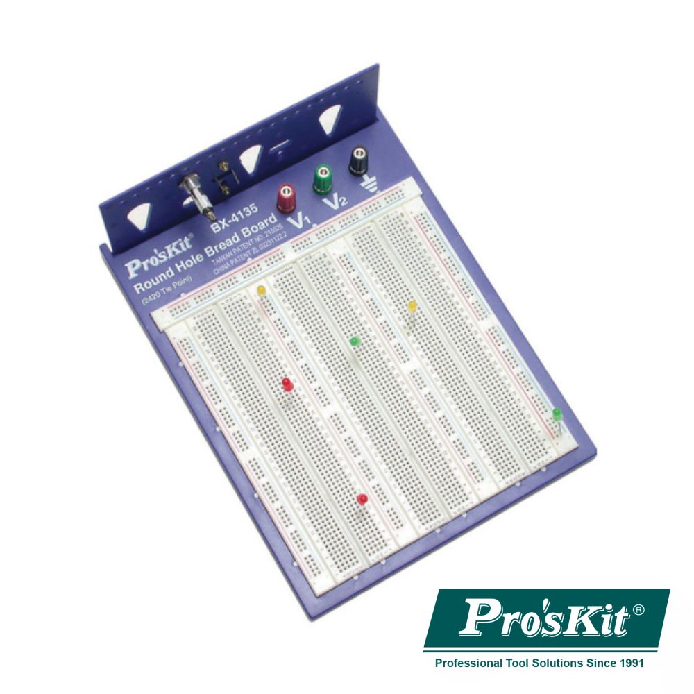 PLACA DE ENSAIO MULTIFUNÇÕES C/ 2420 PONTOS PROSKIT