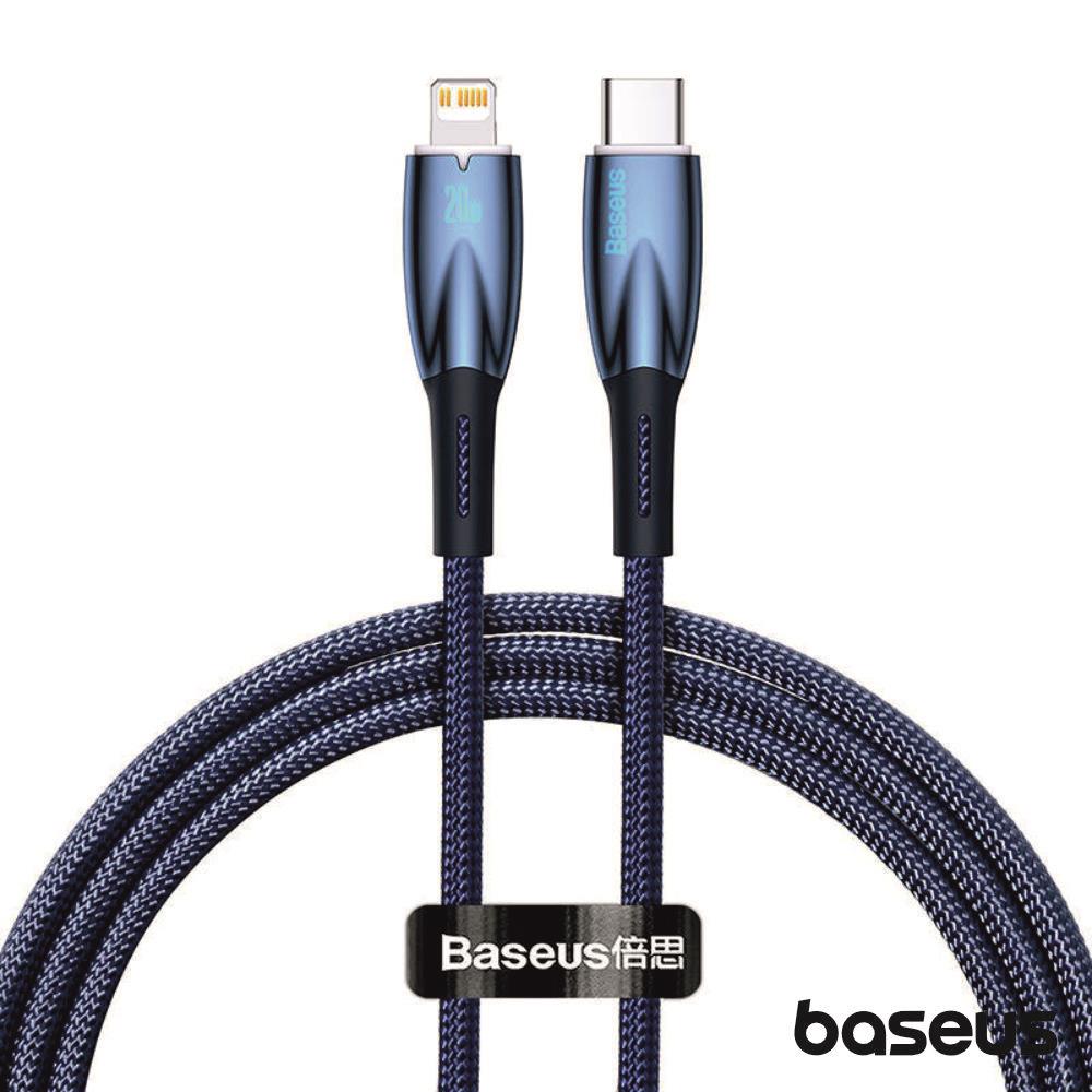 Cabo USB-C Macho P/ Lightning Macho 1m PD 20W Glimmer BASEUS