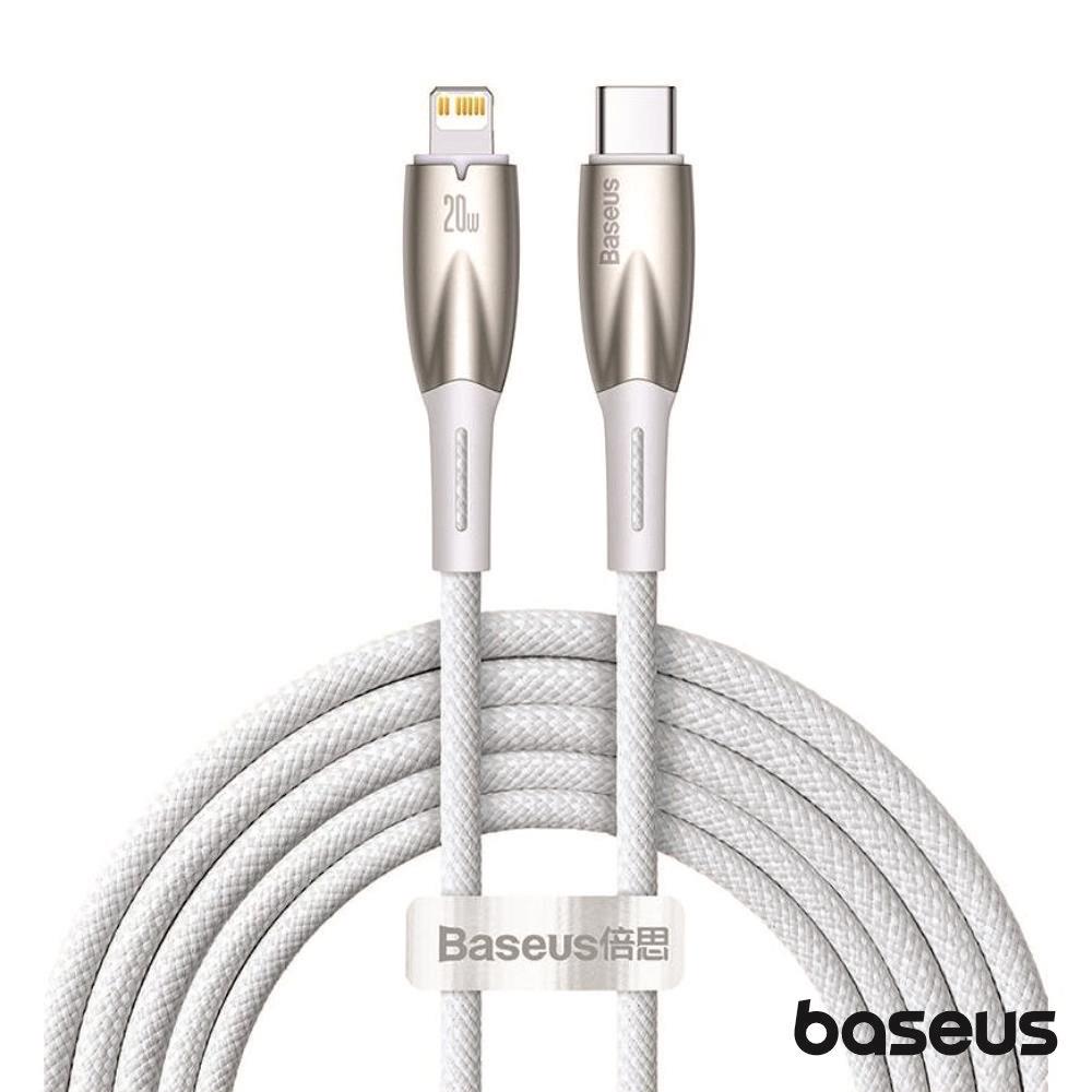 Cabo USB-C Macho P/ Lightning Macho 20W 2m Glimmer BASEUS