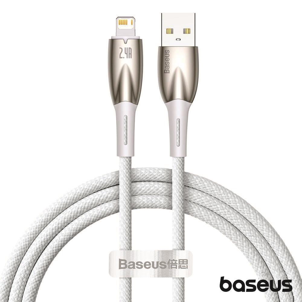 Cabo USB-A Macho P/ Lightning  Macho 1m Glimmer BASEUS