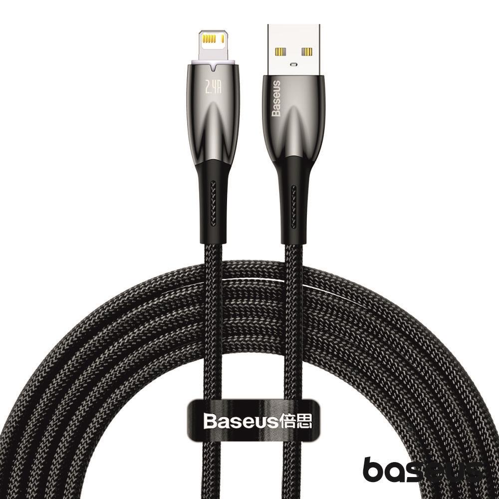 Cabo USB-A Macho P/ Lightning  Macho 2m Glimmer BASEUS