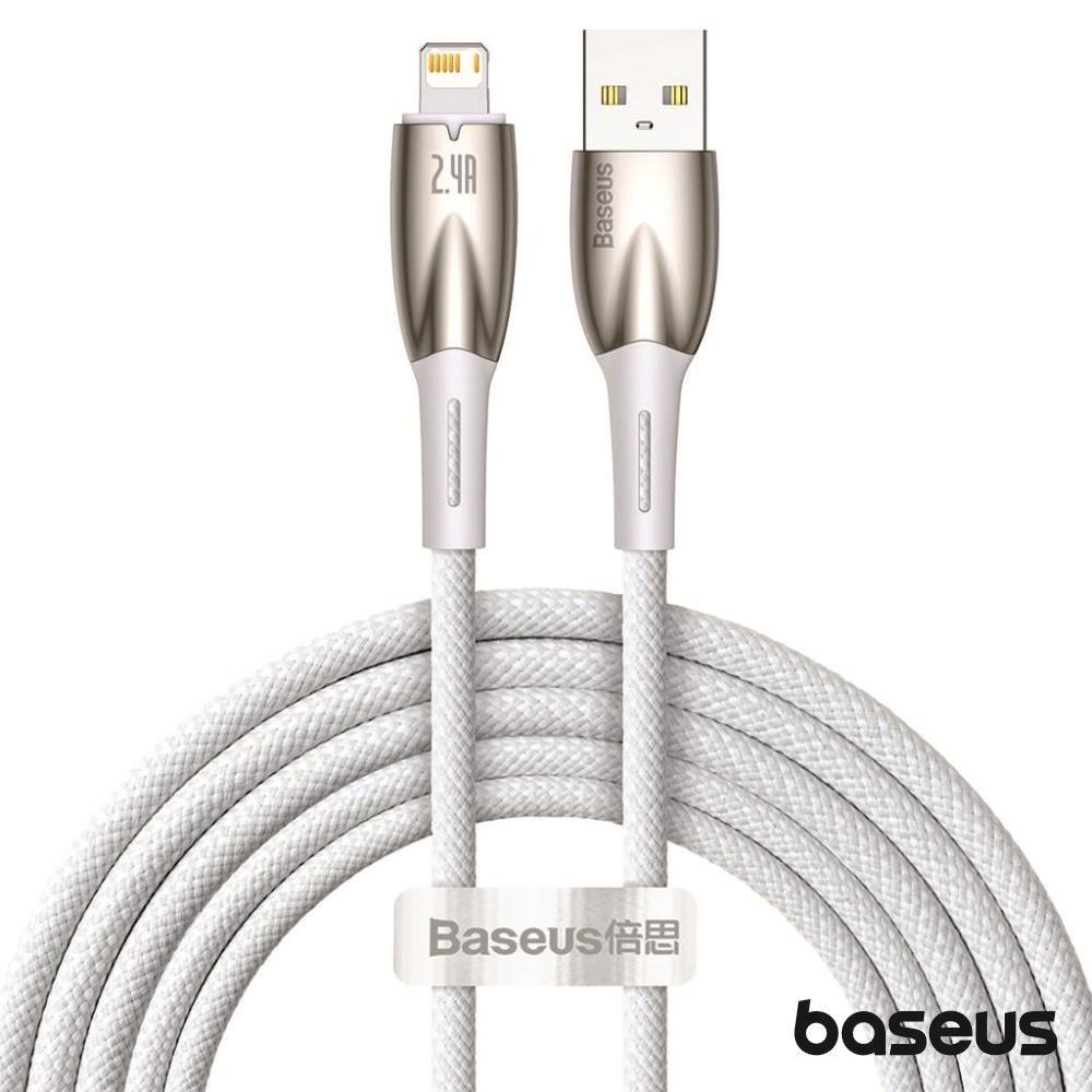 Cabo USB-A Macho P/ Lightning  Macho 2m Glimmer BASEUS