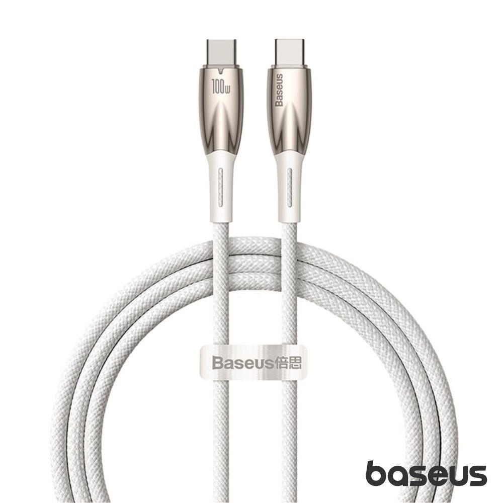 Cabo USB-C Macho P/ USB-C Macho 100W 1m Glimmer BASEUS