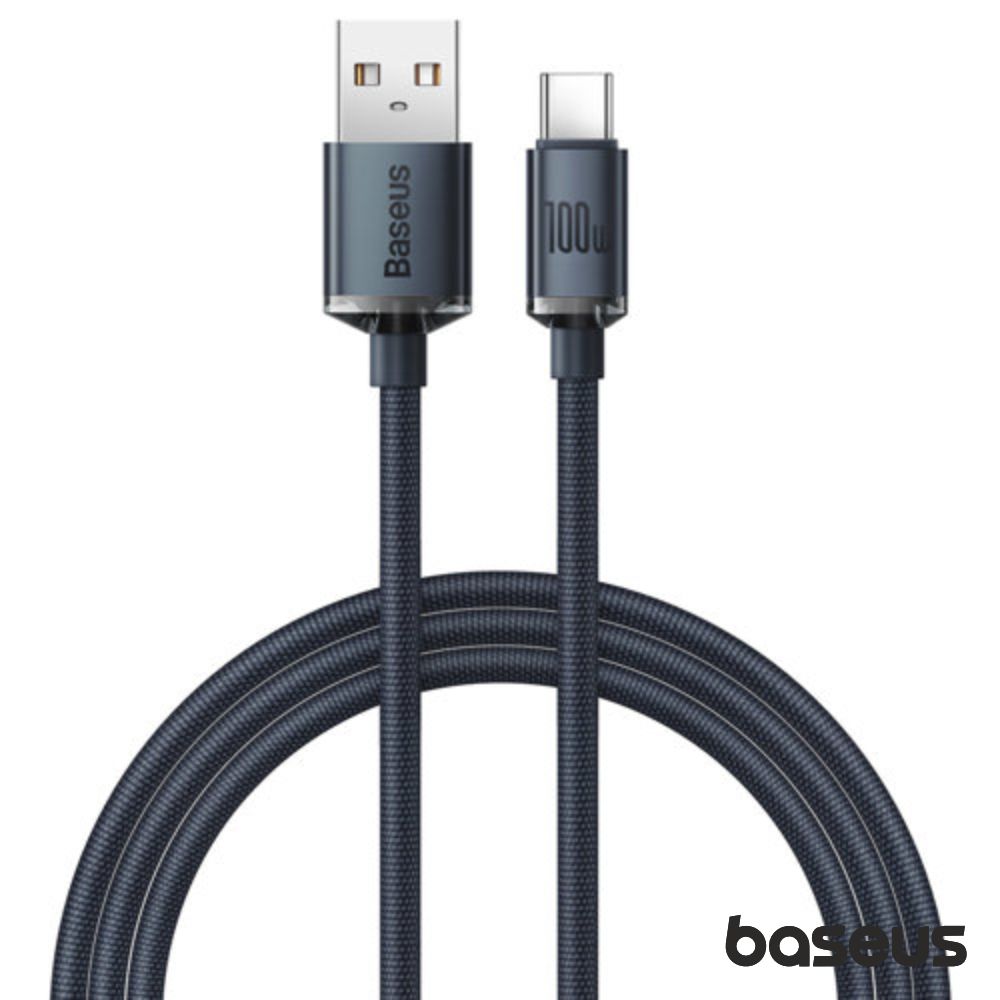 Cabo USB-A Macho / USB-C Macho Crystal Shine 1.2m BASEUS