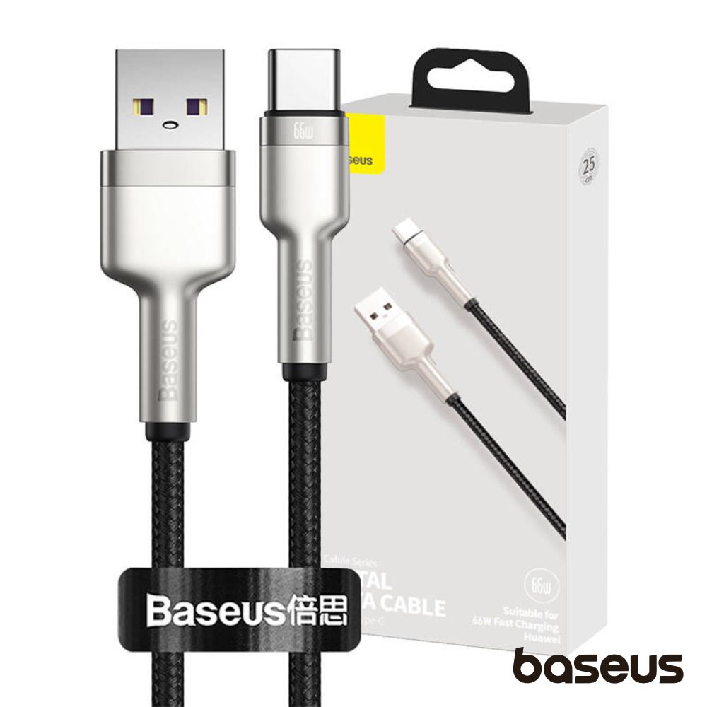 Cabo USB-A Macho P/ USB-C Macho 1m Cafule BASEUS