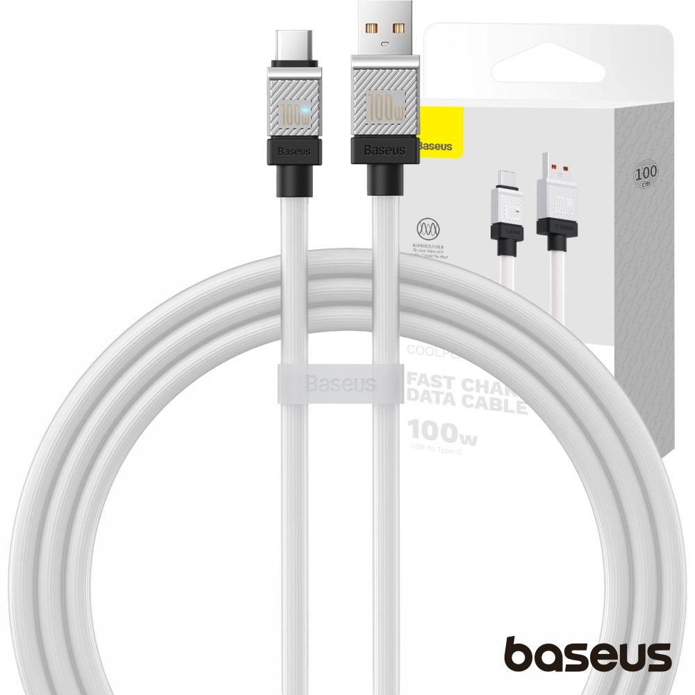 Cabo USB-A Macho / USB-C Macho 100W Coolplay 1m BASEUS