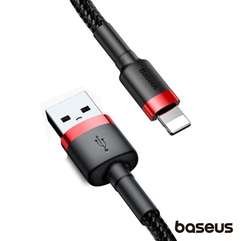 Cabo USB-A Macho P/ Lightning Macho 0.5m Cafule BASEUS