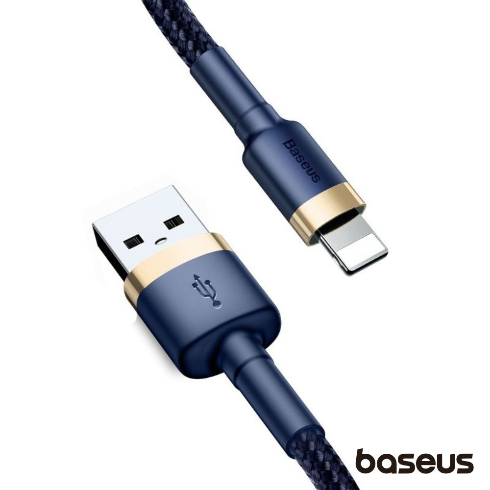 Cabo USB-A Macho P/ Lightning Macho 2m Cafule BASEUS