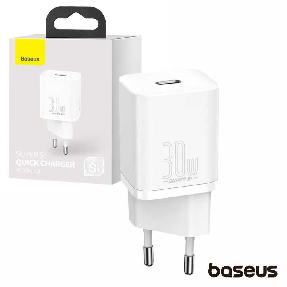 Alimentador Comutado USB-C PD QuickCharge 3.0 30W BASEUS