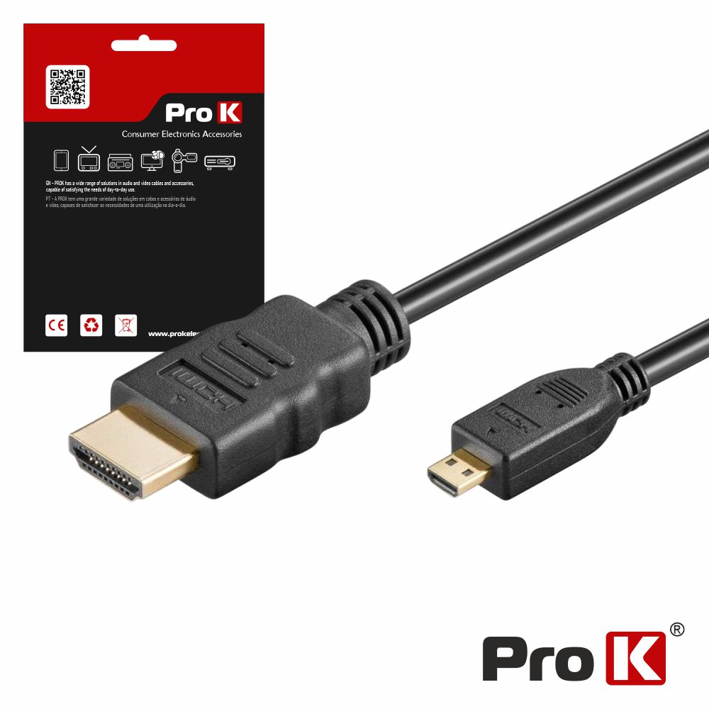 CHDMIMC01A CABO HDMI A / MICRO HDMI - 1.5m -