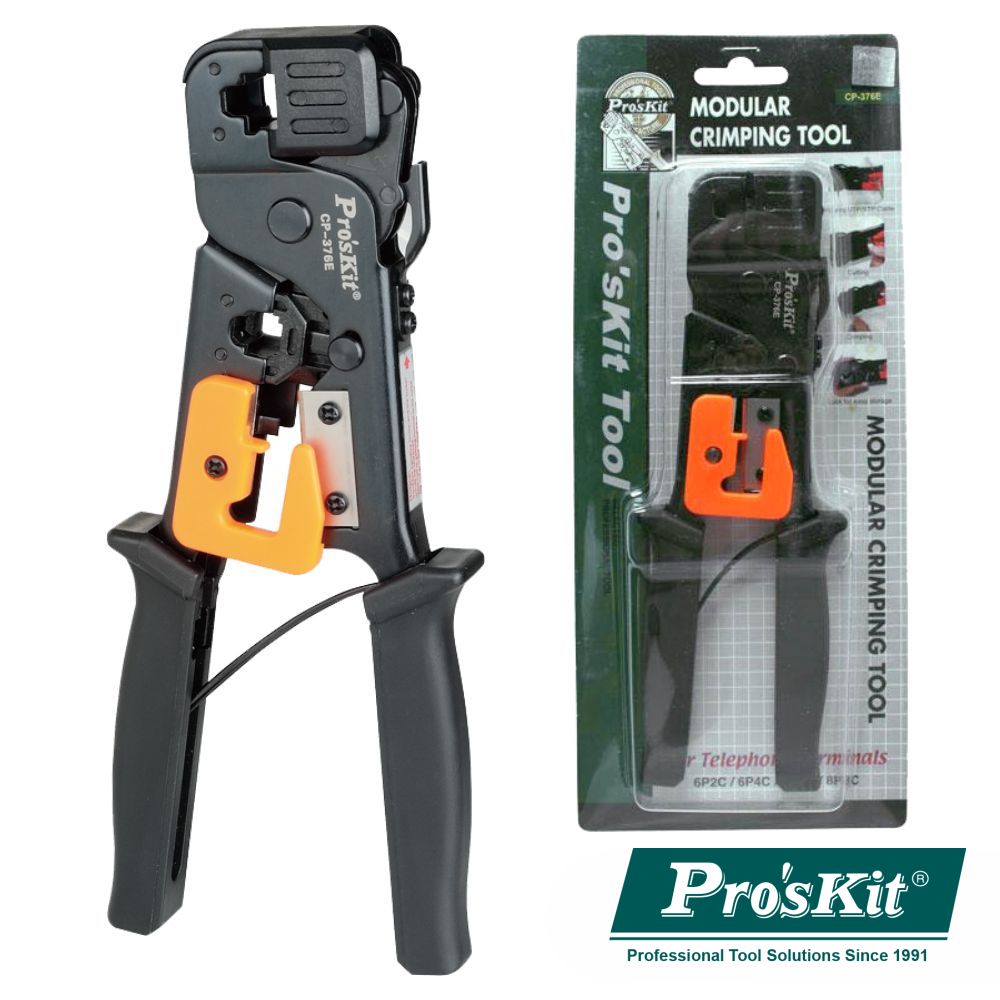 ALICATE DE CRAVAR RJ45/RJ11 PROSKIT
