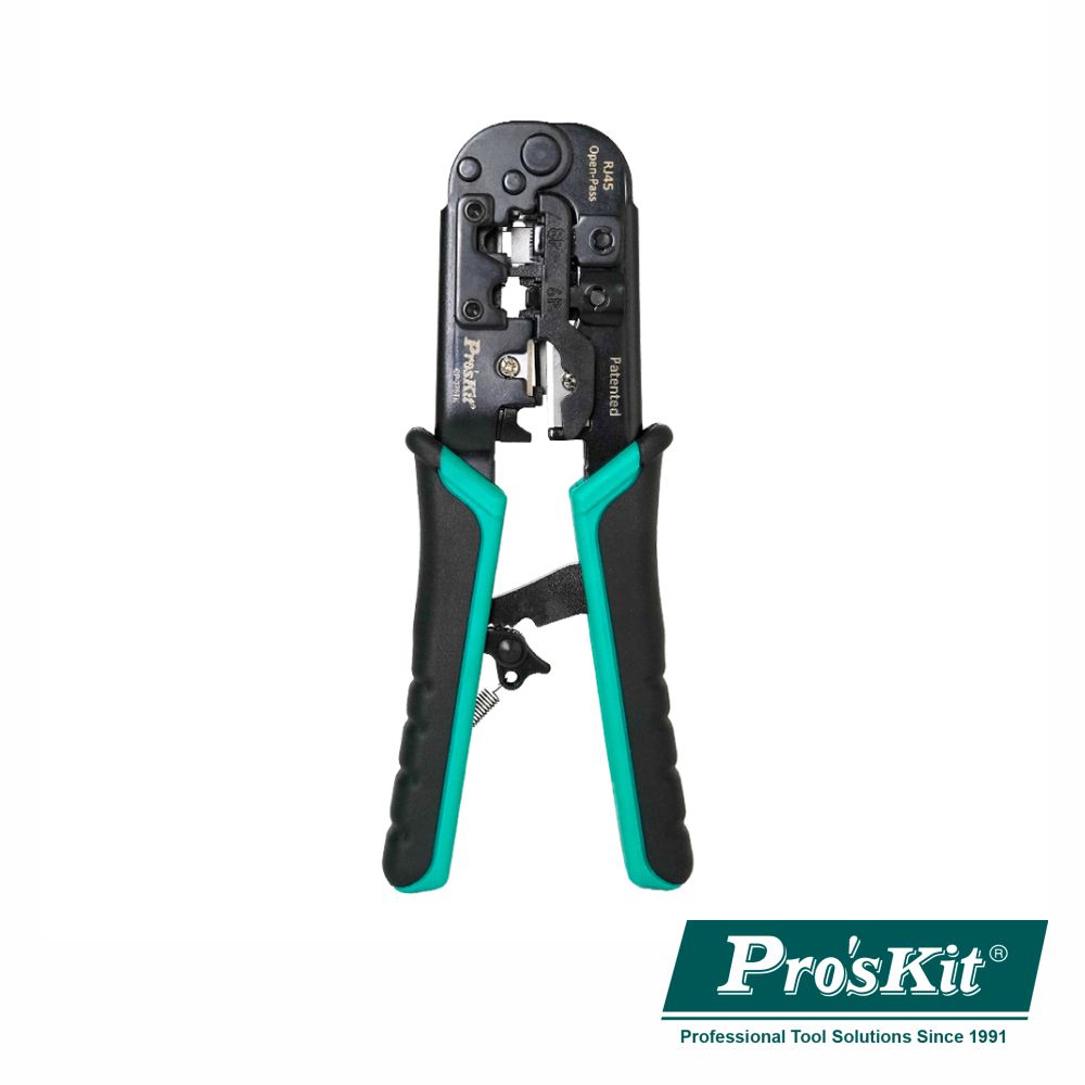 Alicate De Cravar RJ45 Cat.5/6/6A/7 Passante Modular PROSKIT