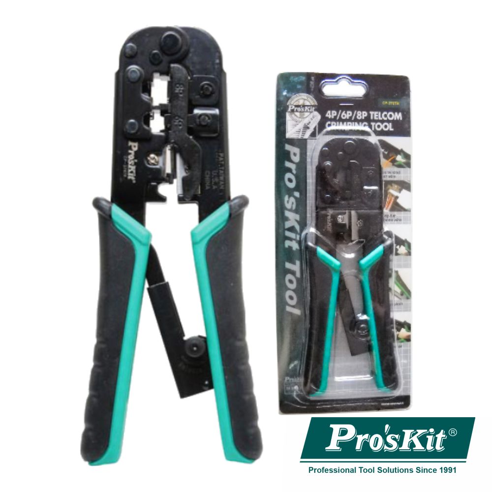 ALICATE DE CRAVAR RJ45/RJ11/RJ12/RJ22 PROSKIT