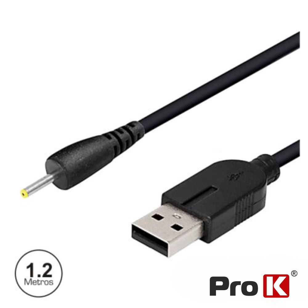 CABO USB-A 3.0 MACHO / DC 2.5x0.75MM P/ TABLET PROK