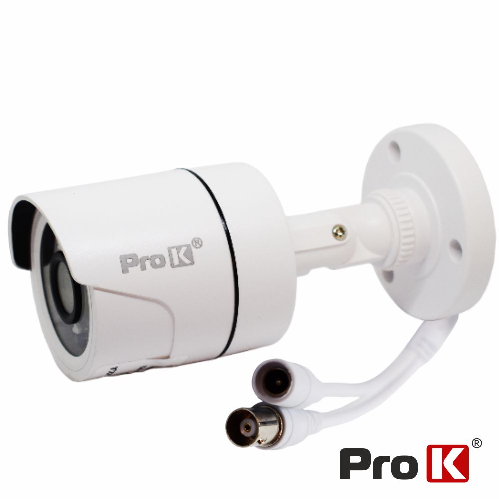 Câmara Vigilância 4IN1 AHD/CVI/TVI/CVBS 2MP IP65 PROK