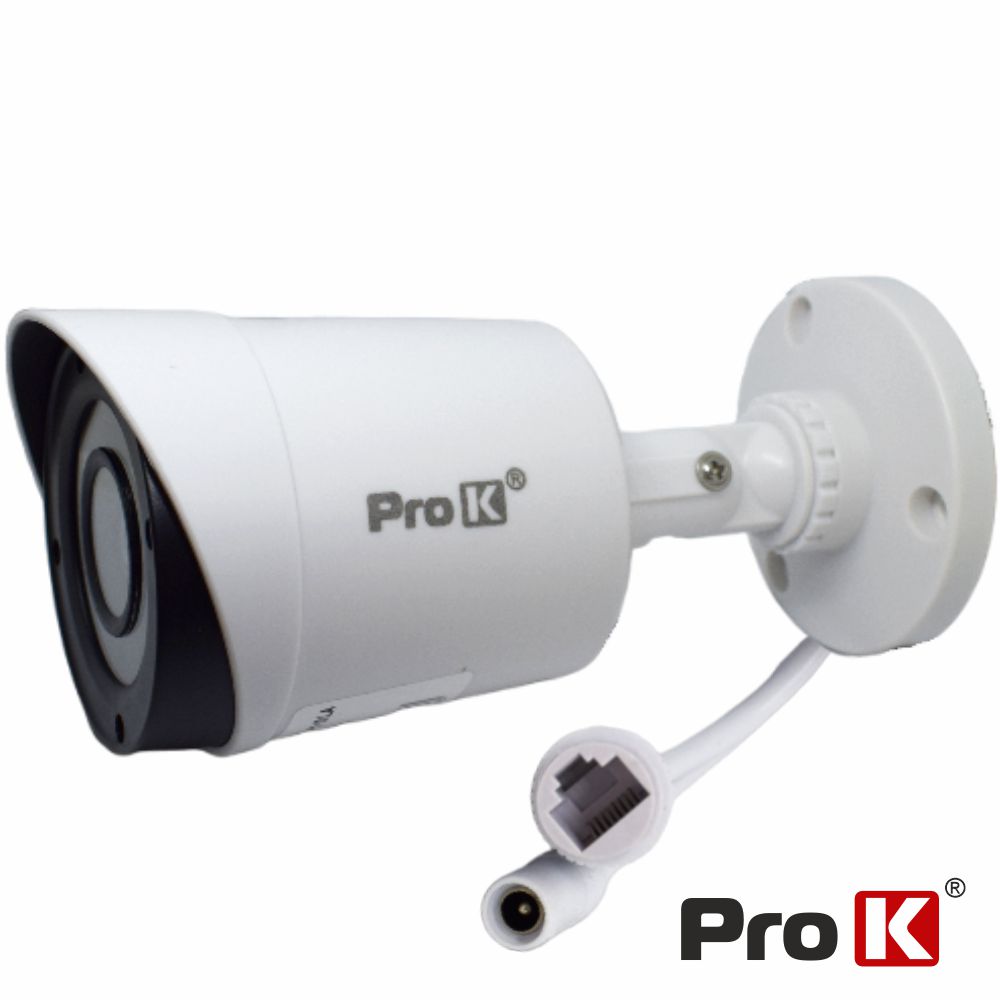 Câmara Vigilância IP H.265 4MP IP67 PROK