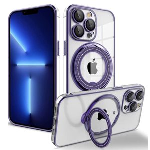 Capa Magsafe Suporte Iphone 11 Roxo