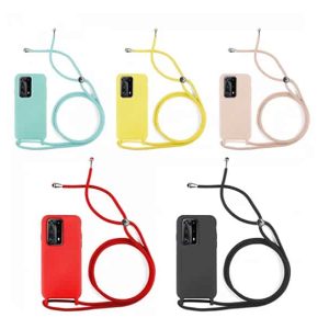 Capa Com Corda Silicone Square