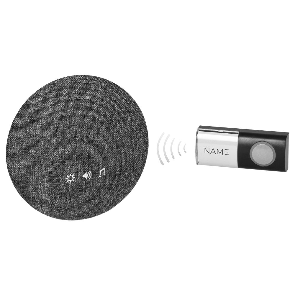 Campainha S/ Fios C/ 1 Receptor 3xAA 200m VIRONE