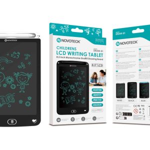 Tablet de Escrita LCD para Crianças - 8,5'' Polegadas, DRAW-01 Branco